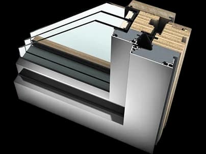 HF410 Home Pure — profil Lemn-Aluminiu