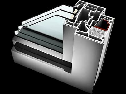 KF410 Home Pure — profil PVC-Aluminiu