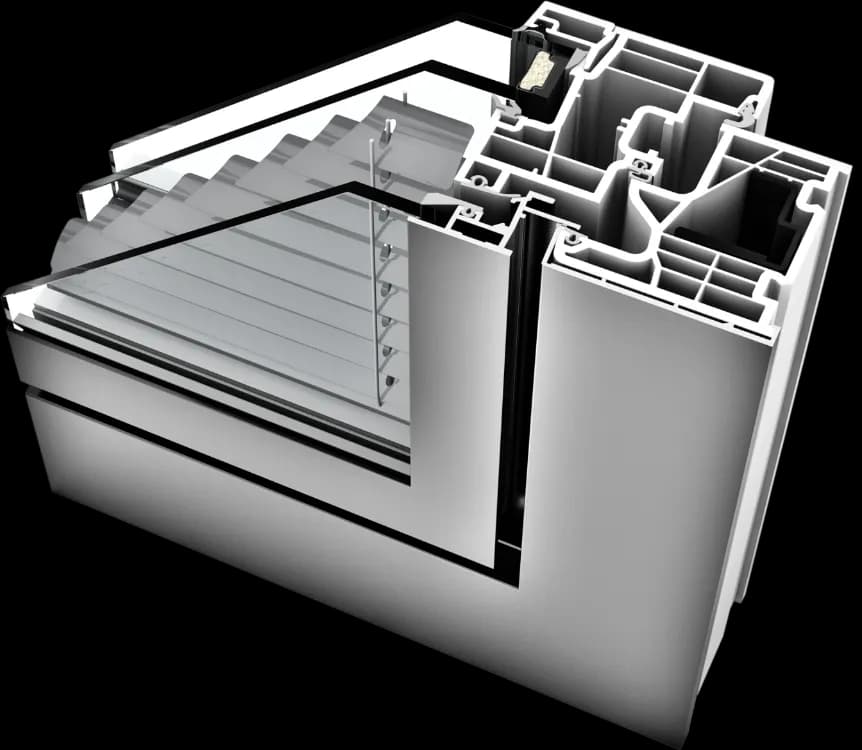 KV350 Home Pure — profil PVC-Aluminiu