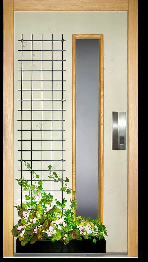 Usa de Exterior Agstein — usa exterior lemn