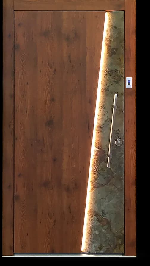 Usa de Exterior Sinus — usa exterior lemn